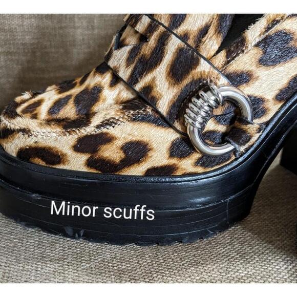 New without tags Gianni Bini Leopard Loafer Heel - Picture 9 of 12